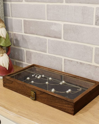 Wooden Glass Displays